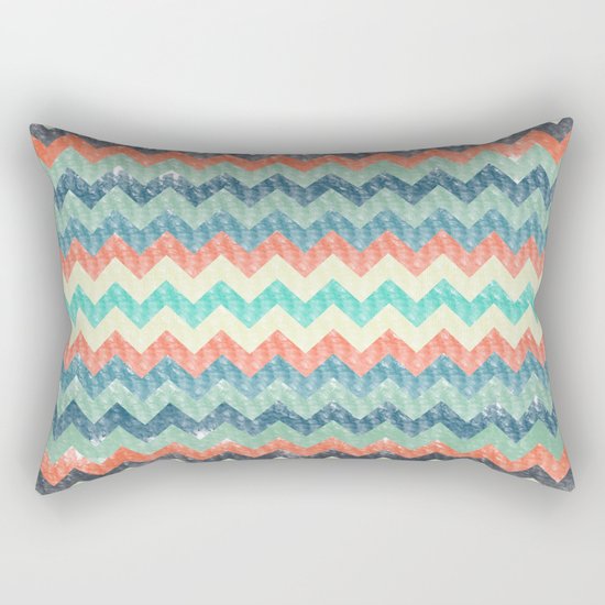 Chevron Pattern Rectangular Pillow