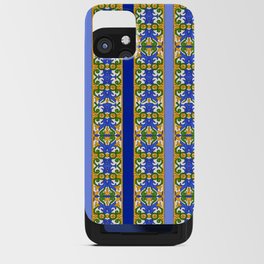 Summer ,Sicilian tiles ,azulejo,majolica art iPhone Card Case