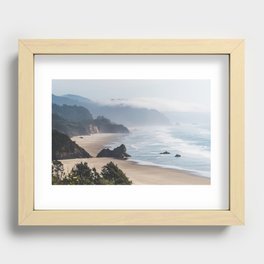 Oregon coast Recessed Framed Print