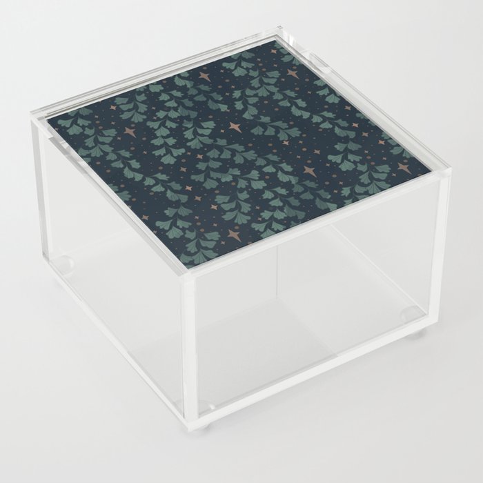 Stars though the ferns Acrylic Box