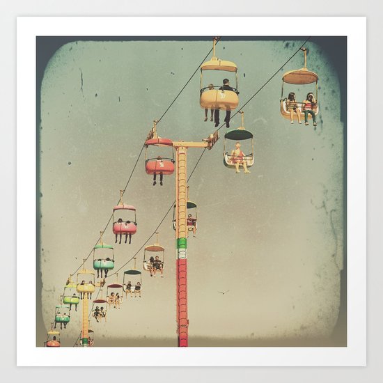 1975 Ride Art Print