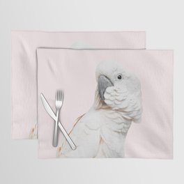 Cockatoo Exotic Parrot Photography | Tropical Bird Art Placemat