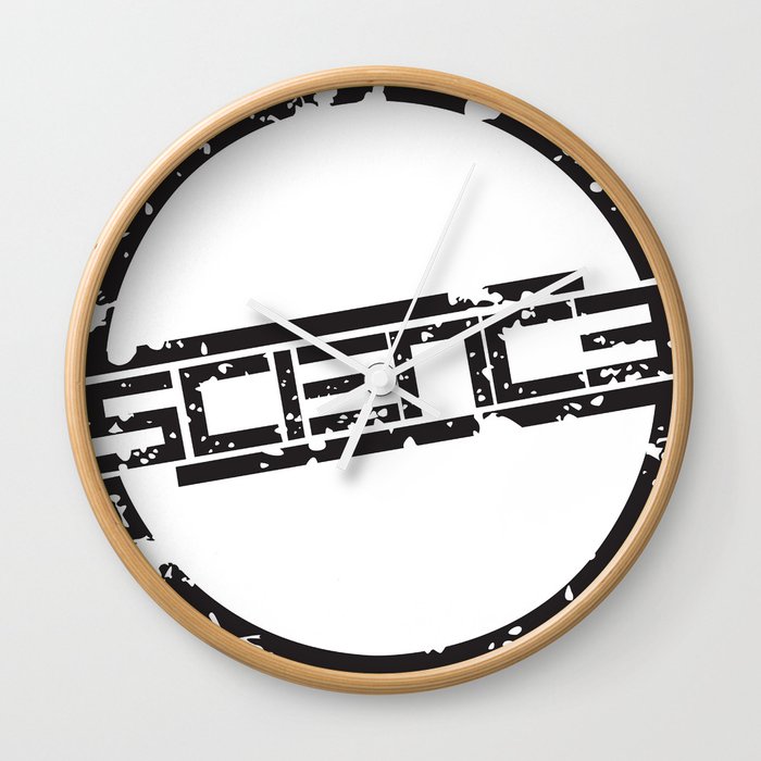 Circle Logo Wall Clock