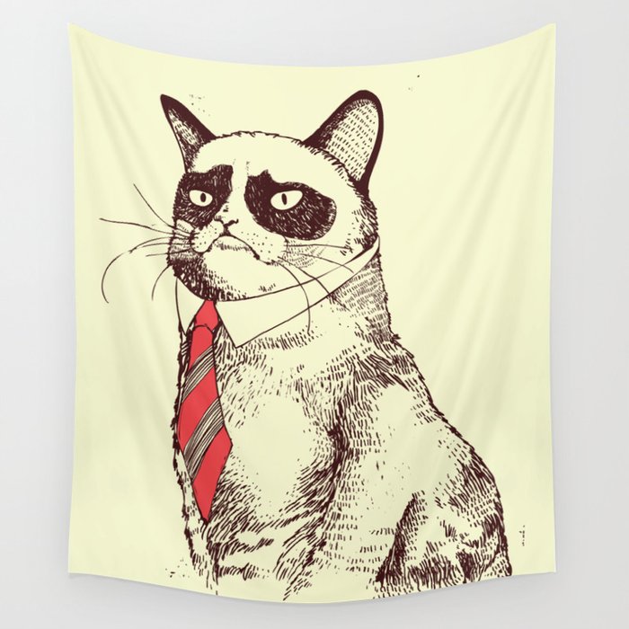 OH NO! Monday Again! Wall Tapestry