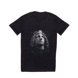 Grunge goth statue head aesthetic graphic black T Shirt