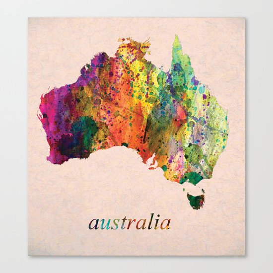 Australia Canvas Print