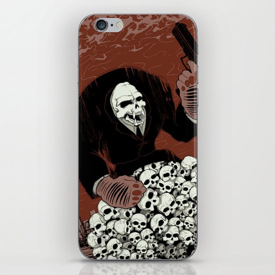 Monkey Skull Suit iPhone & iPod Skin