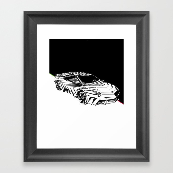 ///Lamborghini NuReventón XREEM\\\ Framed Art Print
