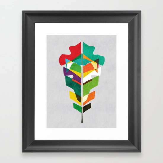Before the last leaf falls Framed Art Print