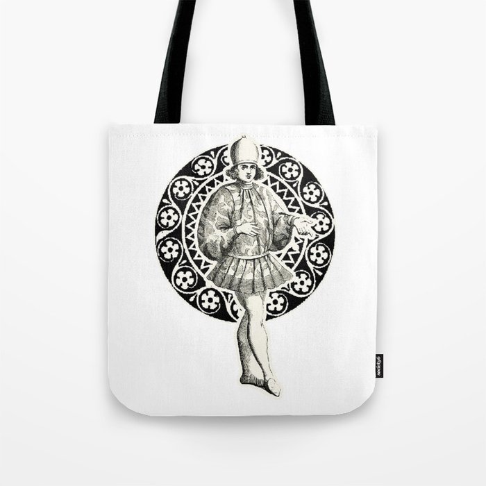 Venetian noble in sophisticated clothes Tote Bag