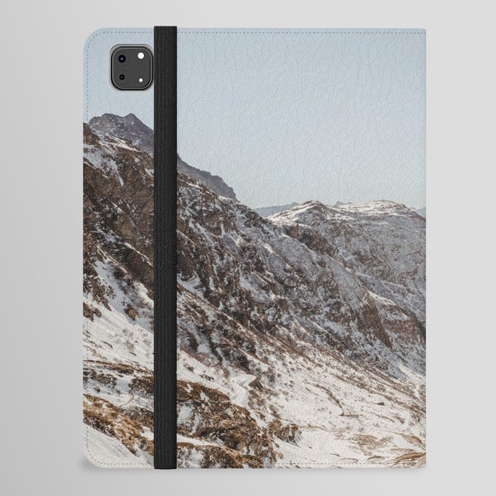 Winter View in the Alps | Nature and Landscape Photography iPad Folio Case