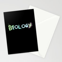 Biology Bacteria Microbiology Chemistry Stationery Card