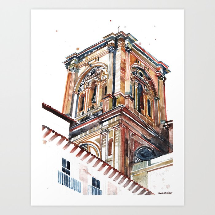 Granada Cathedral Art Print
