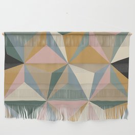 Pastel Triangles Wall Hanging