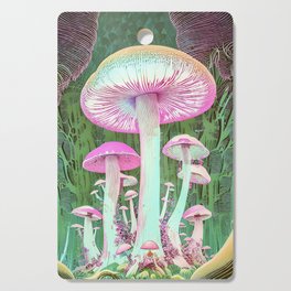 Mushrooms, Mushrooms and More Mushrooms Cutting Board