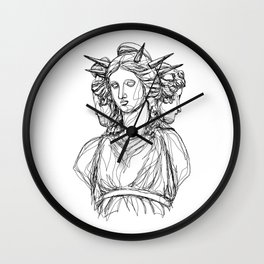 Hekate Greek Goddess Wall Clock