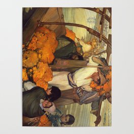 Saturnino Herran - The Offering, 1913 Poster