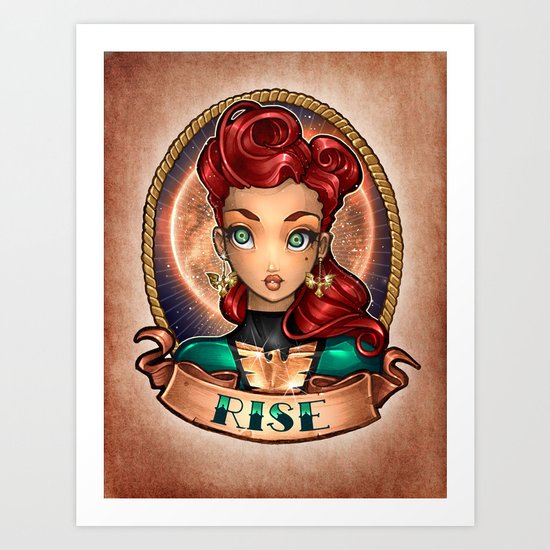 RISE Art Print