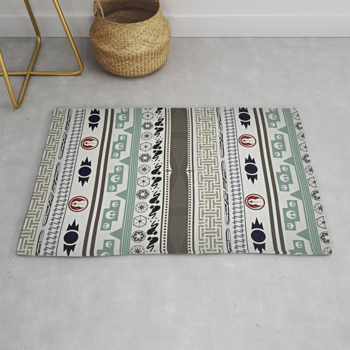 Tribal Print Inspired By Star Wars Rug By Emilymblood