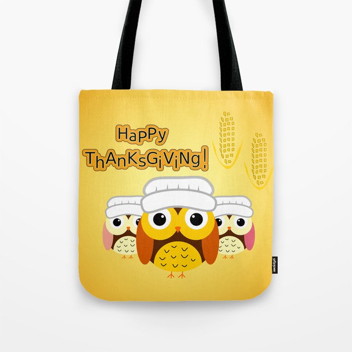 Happy Thanksgiving Tote Bag