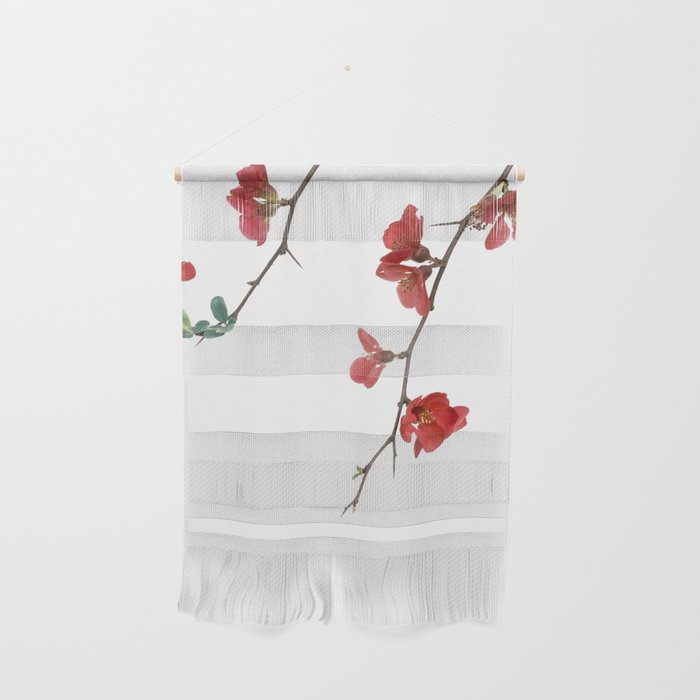 As They Blossom Cherry Blossoms (Color) Wall Hanging