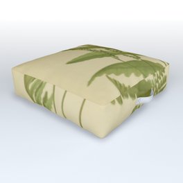 Sensitive Ferns Outdoor Floor Cushion