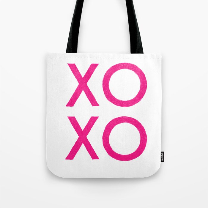XOXO [Pink] Tote Bag