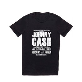 Johnny Cash at Folsom Prison T-shirt T Shirt