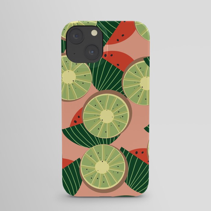 Watermelons and kiwis iPhone Case