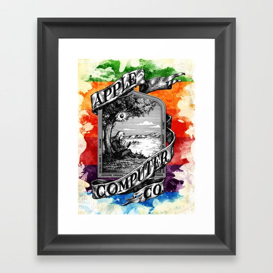 The Apple iVolution Framed Art Print