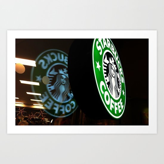 Coffee to Go? Art Print