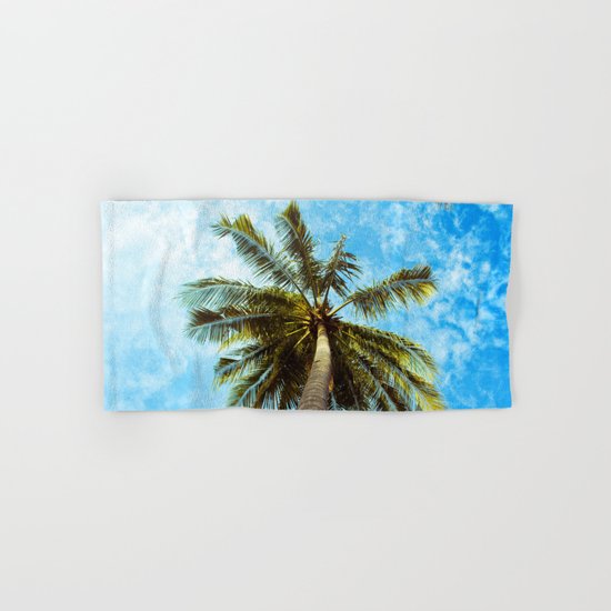 Palm Trees In The Sky Hand & Bath Towel