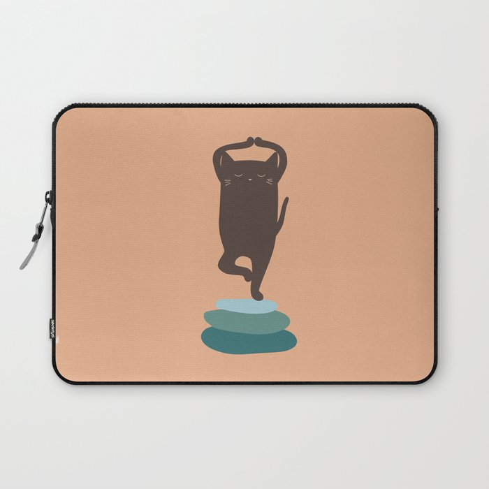 Yoga Cat 1 Laptop Sleeve