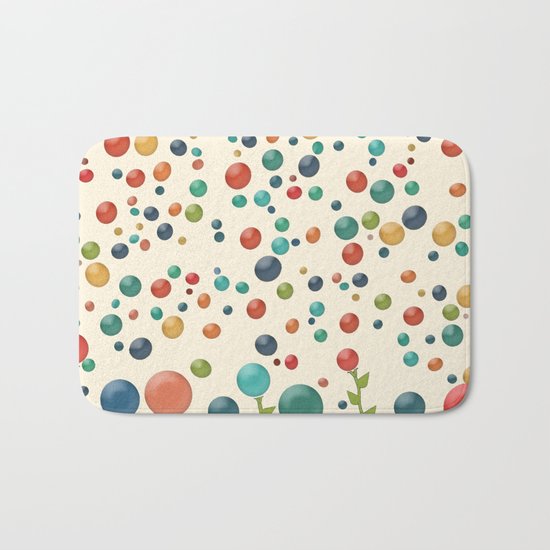 The Gum Drop Garden Bath Mat