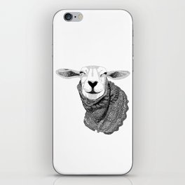 Knitting Sheep iPhone Skin