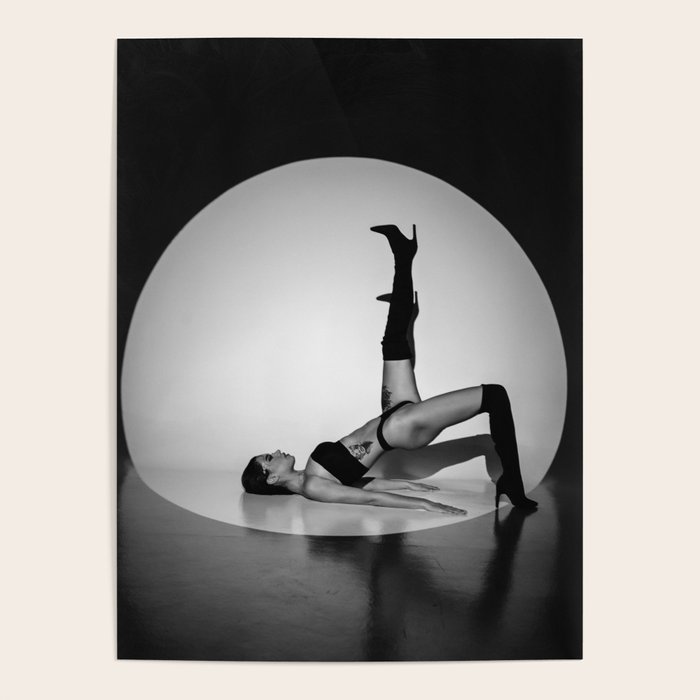 Bootsy Collins takes a day off young woman in thigh high boots