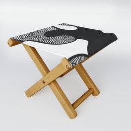 Abstract arch pattern 7 Folding Stool