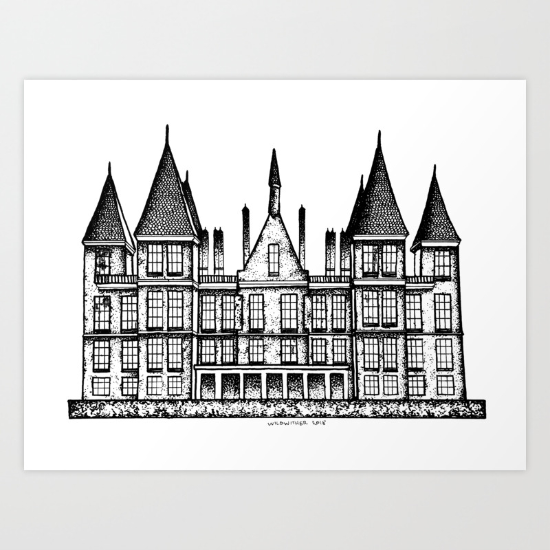 Malfoy Manor Art Print By Wildwither Society6