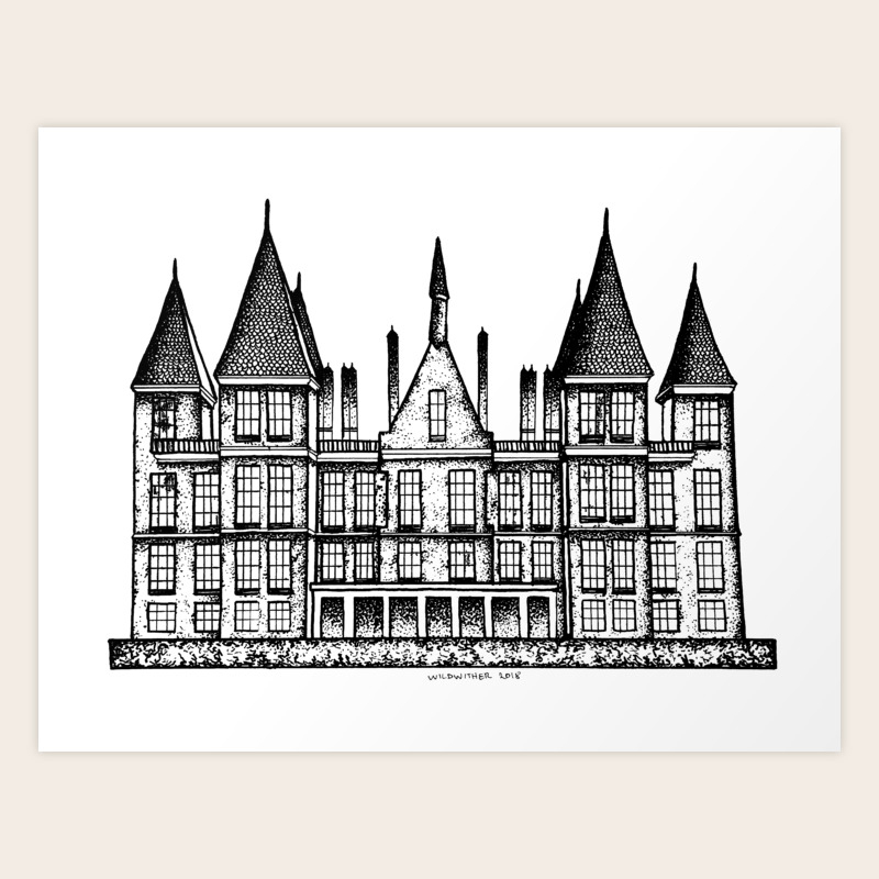 Malfoy Manor Art Print By Wildwither Society6