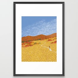 A Clear Autumn Day (2020) Framed Art Print