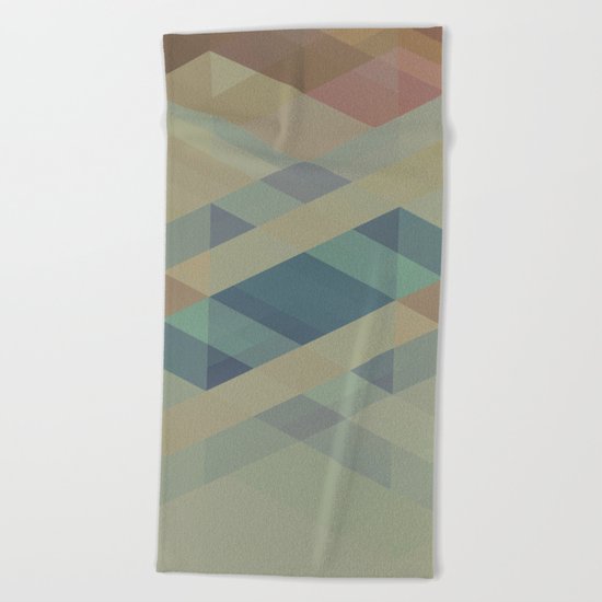 The Clearest Line Beach Towel