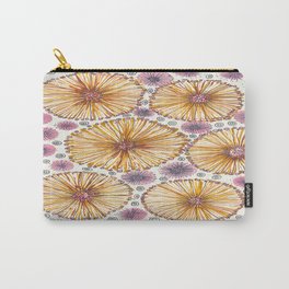 Golden flowers Carry-All Pouch