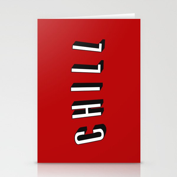 Chill Stationery Cards