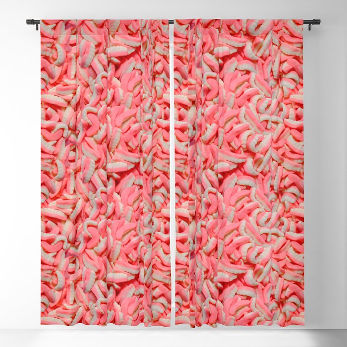 Gummy Teeth Real Candy Pattern Blackout Curtain