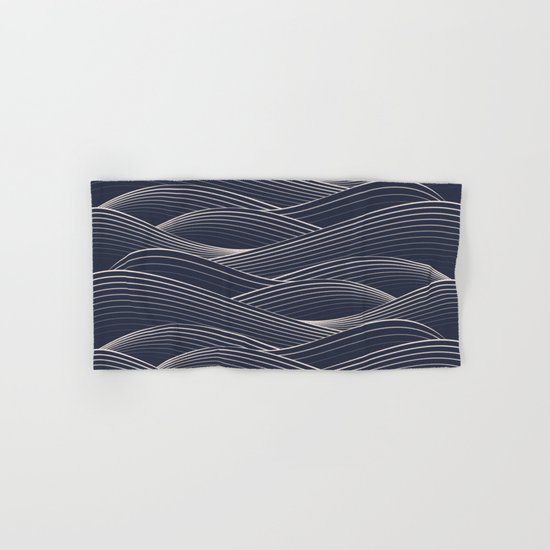 Waves Hand & Bath Towel