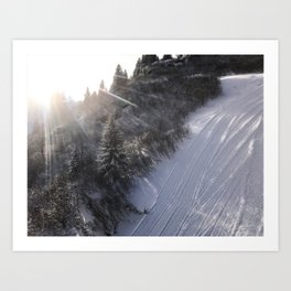 Swiss alps II Travel photography Art Print