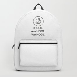 Bitcoin HODL Backpack