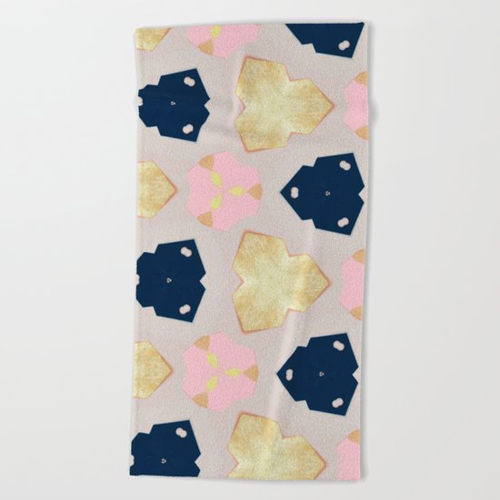 Pastel Pattern #society6 #decor #buyart Beach Towel