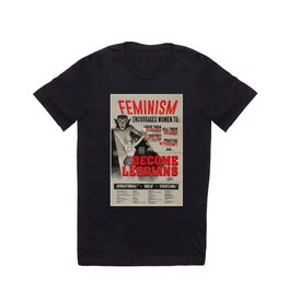 Lesbian Witchcraft! T Shirt | Grindhouse, Pop Art, Witchcraft, Typography, Graphicdesign, Digital, Feminism 