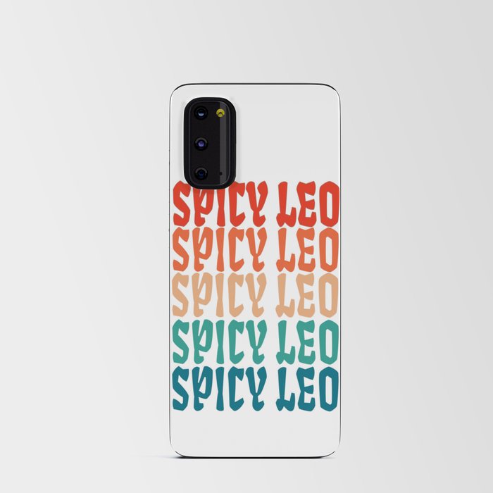 Cute Retro Spicy Leo Zodiac Star Android Card Case